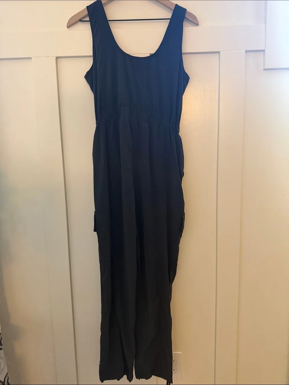 REI Black Sleeveless Jumpsuit - Picture 4 of 6